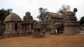  Древние храмовые постройки в Мамаллапураме
